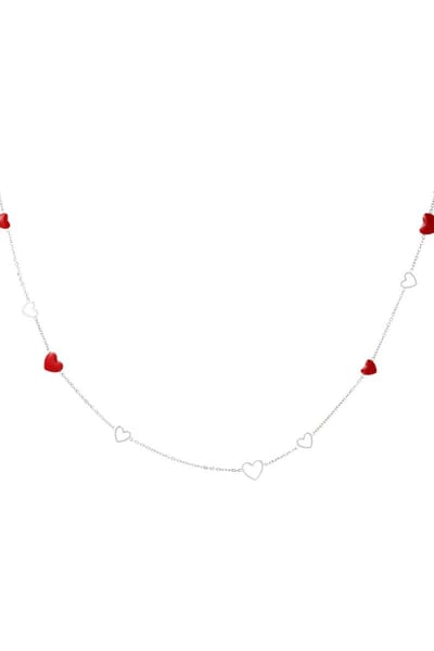 Necklace- Ketting- sweet love- Zilver -Stainless Steel- yehwang- Moederdag cadeautje - cadeau voor haar - mama