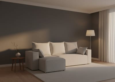 Luxe Uitschuifbare Slaapbank – Grijs – 246x145 cm – Industrohome