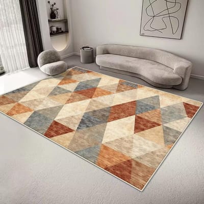 Geometrisch Tapijt in Scandinavische Stijl voor Woonkamer Minimalisme Decoratie Slaapkamer Grote Kleden 200x300CM Kantoorruimte Antislip Vloermat 140*200cm