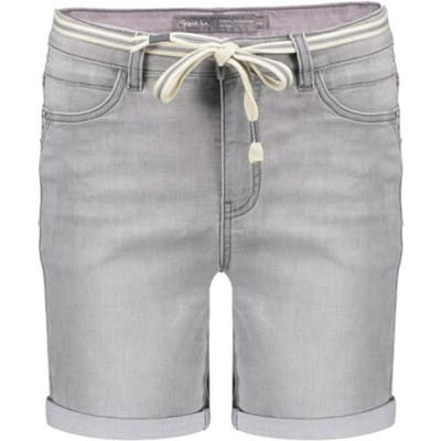 Geisha grijze dames broek   Stonewash wassing   Regular fit   5-Pocket zakken   Knoop- en ritssluiting   Regular waist Grijs M