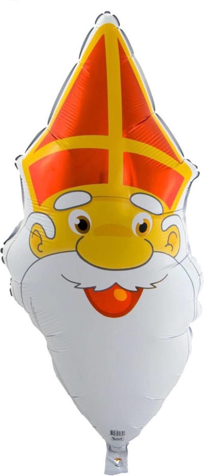Folat - Sinterklaas Folieballon 36 Inch (91 cm) - Welkom Sinterklaas - Sinterklaas versiering - Sinterklaas intocht - Sinterklaas en Piet -sinterklaas Cadeautjes