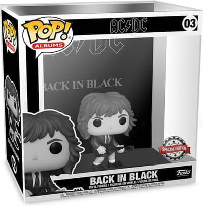 Pop Albums: AC/DC - Back in Black Funko Pop #03