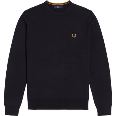 Fredperry Fp Klassieke Trui Met Ronde Hals - Fashion Wear - Volwassen