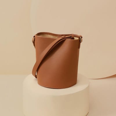 Emmer Tas Crossbody Dames Lente/Zomer Leer Premium Mini Schouder Onderarm Tas brown