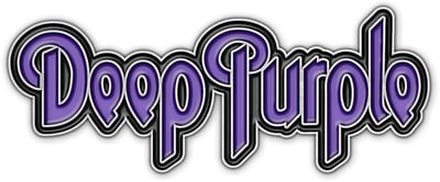 Deep Purple - Logo Badge/button - Paars/Zwart
