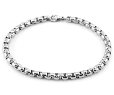 Enkelsieraad- RVS- schakel-24 -28 cm- Zilverkleur- Extra lang - Charme Bijoux