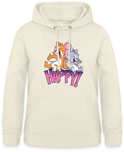 Tom En Jerry Met Nibbles Hoodie Dames