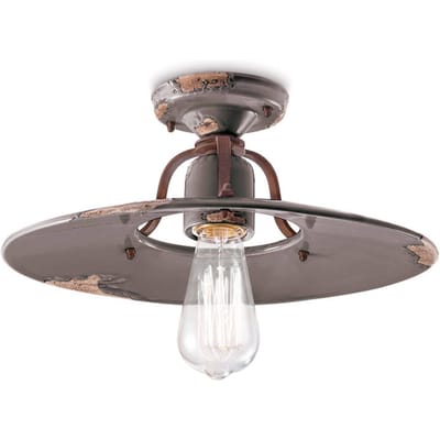 Ferroluce Plafondlamp C1445 in duif 40 cm