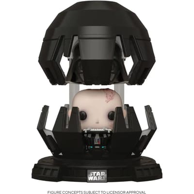 Beeldje - darth vader in meditatiekamer vynil Funko Star Wars POP Deluxe Movies