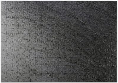 Donkergrijs Zwart Leisteen Puzzel - 200 Stukjes Onoplosbaar Puzzelspel