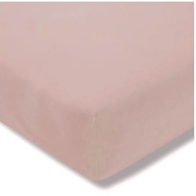 Estella Jersey Hoeslaken 150x200cm Poederroze - 100% Egyptisch Katoen