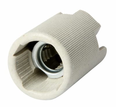 Next Serie - Keramische Lampfitting - E14 - 220V - Wit