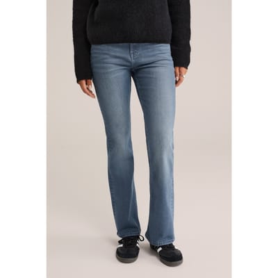 WE Fashion 5-pocket Mid Waist Grey Taglia: W33L30 | Pantaloni larghi Outlet | Donna | Grigio
