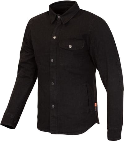 Merlin Porta D30 Canvas Zwart Single Layer Motorshirt - Shirts