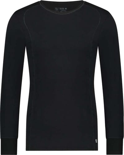 RJ Thermo Mayrhofen Heren Shirt Lange Mouw O-Neck Zwart L
