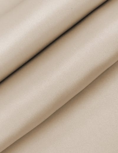 Zijden hoeslaken inSilk donker champagne 90 x 200 cm - 100% Puur Zijde