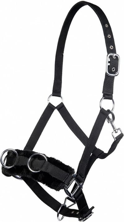 HKM kaptoom Teddy - zwart - pony