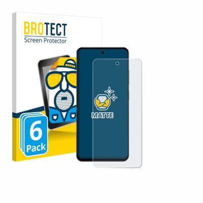 BROTECT - Screenprotector voor realme P3 Lite - Folie Beschermfolie matte 6 Stuks