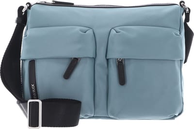 MANDARINA DUCK Schoudertas Hunter Crossover Smoke Blue Lichtblauw