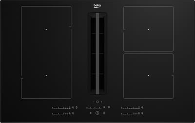 Beko HIXI84700UF | Inductie kookplaat met afzuiging | 80 cm
