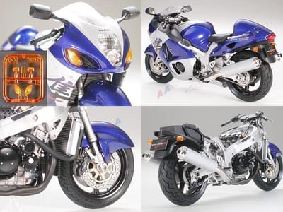 Tamiya Modelbouwpakket Auto - 14090 Suzuki GSX1300R Hayabusa Plastic - 1:12 - Modelbouw