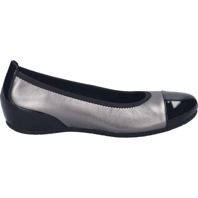 JOSEF SEIBEL Dames Ballerina Florina 01 in zwart