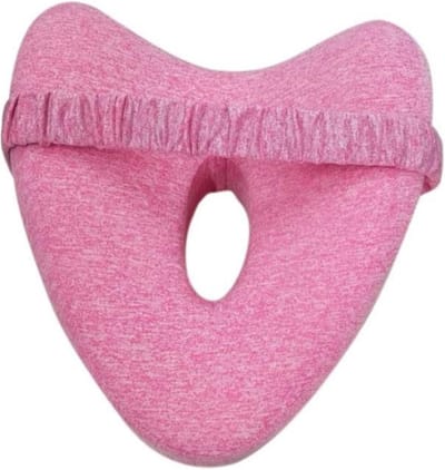 Bovista Beenkussen - Kniekussen - Zijslaapkussen Orthopedisch - Voor In Bed - Volwassenen - Roze