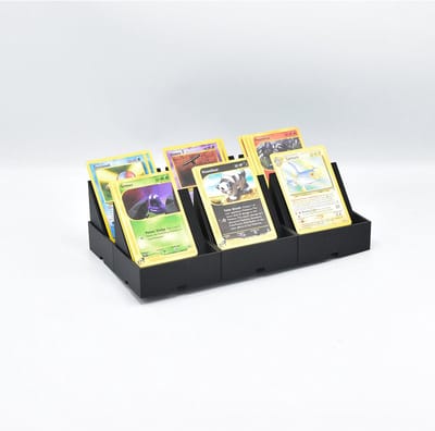 1x Kleine Modulaire TCG Sorteerbak – Uitbreidbare Kaartenhouder voor Pokémon & Andere TCG’s (50 kaarten per bak) - Kleur Roze