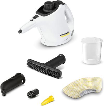 Stoomreiniger Kärcher SC 1 - 3 Bar Stoomdruk - Handstomer - 1200W - 3 Min Opwarmtijd - 200 ml Tank