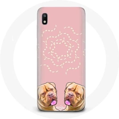 Hoesje voor Samsung Galaxy A10 Dogue de Bordeaux symmetrische foto