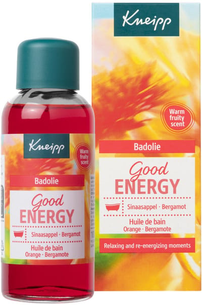 Kneipp Badolie Good Energy - 6 x 100 ml - Voordeelverpakking