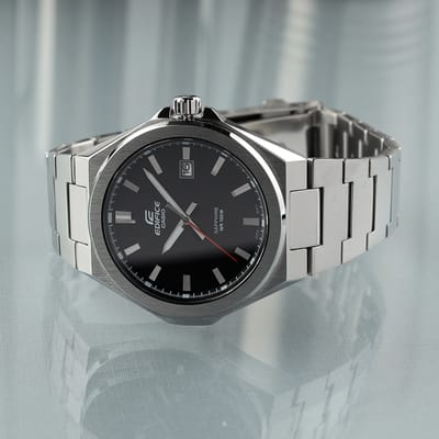 Casio Edifice EFB-108D-1AVUEF Herenhorloge 45 mm - Zilverkleurig