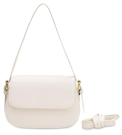 Women's Small Shoulder Bag, Elegant PU Leather Shoulder Bag, Fashion Crossbody Bag for Everyday Shopping, Going Out