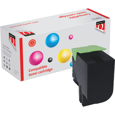 Tonercartridge Quantore alternatief tbv Lexmark 70C0H10 zwart