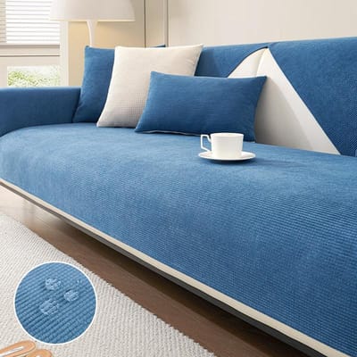Waterdichte Maïs Sofa Kussen Nieuw 2024 Vier Seizoenen Universele Antislip Zitkussens Anti-Kras Sofahoes Hoes Doek 70*70cm