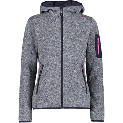 Dames fleece met capuchon CMP