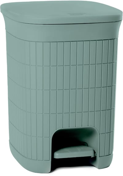 Pedaalemmer 'Domus' - 20 liter - Green Tea – Gerecycled kunststof