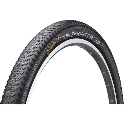 Buitenband Continental Double Fighter III Sport Reflex Draad - 20x1.75 - 20x1.75