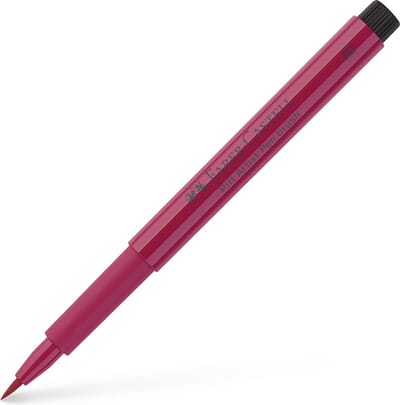 Faber-Castell brushpen - tekenstift - Pitt Artist Pen - karmijnrose - FC-167427