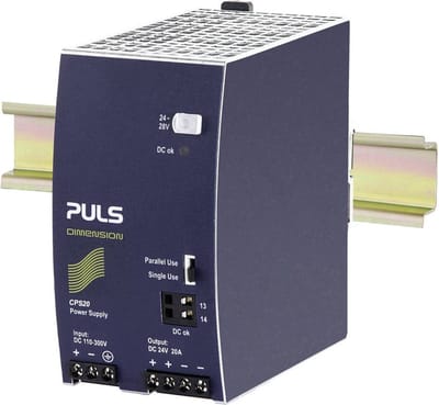 PULS CPS20.241-D1 DIN-rail netvoeding 24 V/DC 20 A 480 W Aantal uitgangen:1 x Inhoud 1 stuk(s)