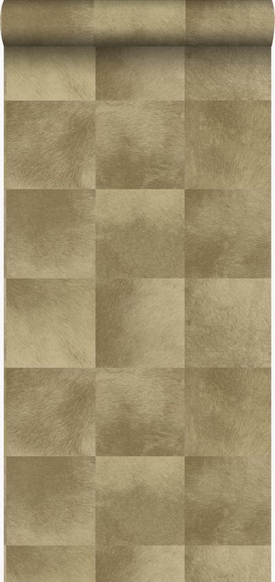 Origin Wallcoverings behang dierenhuid motief bruin - 53 cm x 10.05 m - 347324