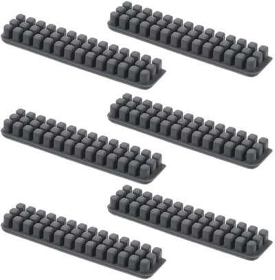 Set van 6 Siliconen Mondstukken Borstels voor 3D Printers, Effectieve Reinigingsaccessoires voor Optimale Onderhoud