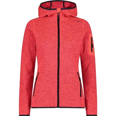 Dames fleece met capuchon CMP