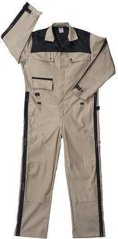 Havep overall C.Line maat 48 zand/zwart 2708 CRD