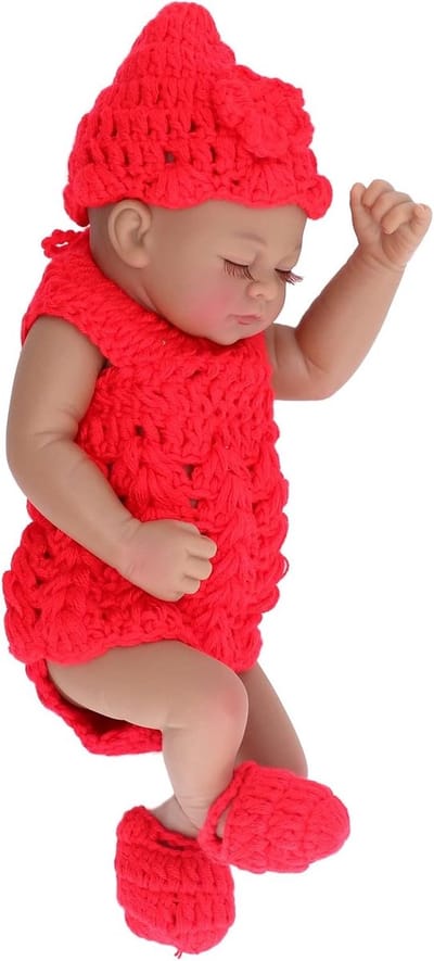 Babypop Siliconen - Realistische Pop - Kind Gezelschap - Flexibele Ledematen - 25 cm - Roze