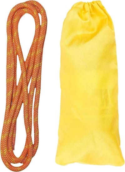 Klimtouw Statisch - Reddingslijn Bootlijn - Hoogte Werk - Hoge Draagkracht - 8 mm 3 Meter - Oranje