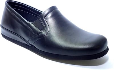 Rohde -Heren -  zwart - pantoffels  art.6402 90 - maat 41