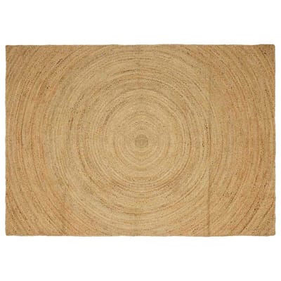 vidaXL - Vloerkleden - Naturel - 160 - x - 230 - cm - Jute