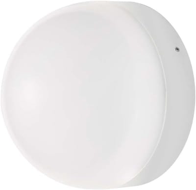 Osram LED wand- en plafondlamp, lamp voor buitentoepassingen, warm wit, geïntegreerde daglicht- en bewegingssensor, Endura Style Ball Sensor