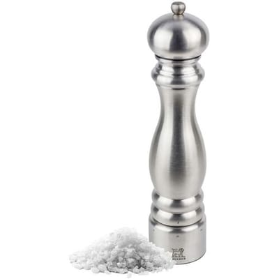 (3 stuks) PEUGEOT PARIS CHEF - Zoutmolen - u'Select - Roestvrij staal - Hoogte: 300mm